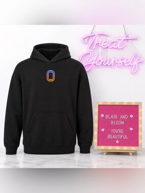 OVERTIME Kids Classic Gradient Hoodie-Multi-Color/Unisex - MSRP 65$ Youth Large